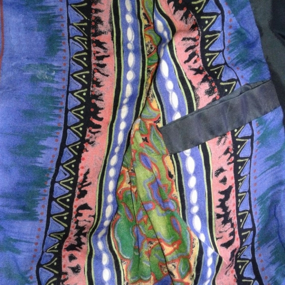 RARE Tony Nowak Embroidered bomber crop Jacket World Gym Gorilla 90's Sz L Vtg - Picture 7 of 8